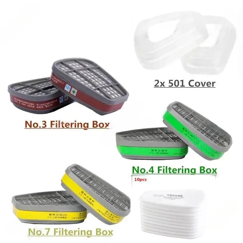 Cartouches pour masques de protection 6200/7502/6800