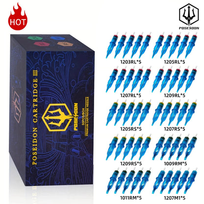 Pack d'aiguilles à tatouer | POSEIDON PRO MAX