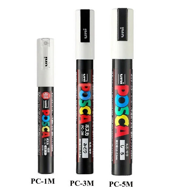 UNI POSCA PC-1M/3M/5M