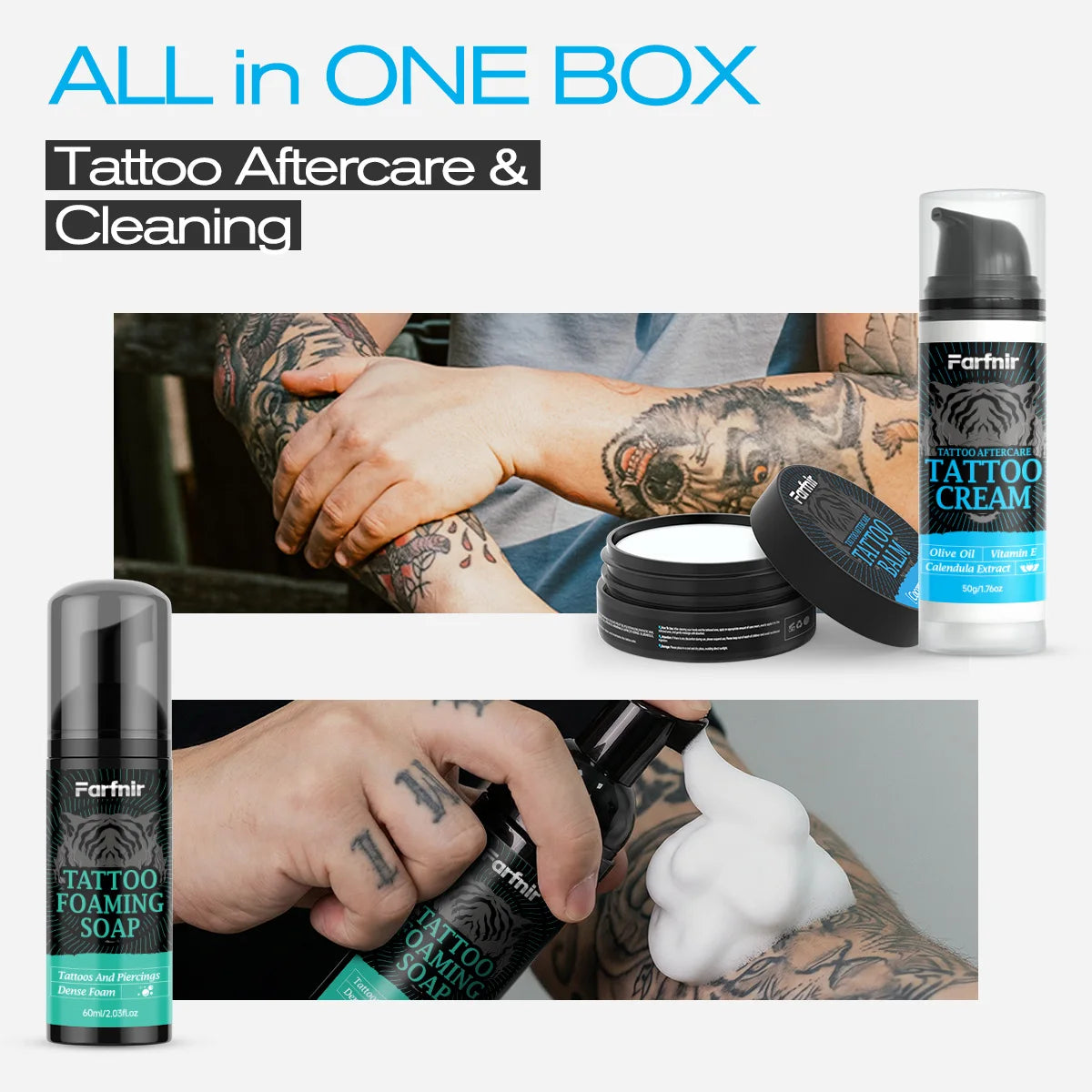 Kit de soins (après tatouage + nettoyage) | Farfnir 15 ML