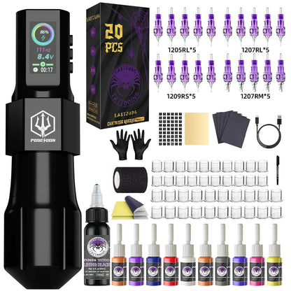 Kit de Tatouage Professionnel | Poseidon HM127 X LastJudg