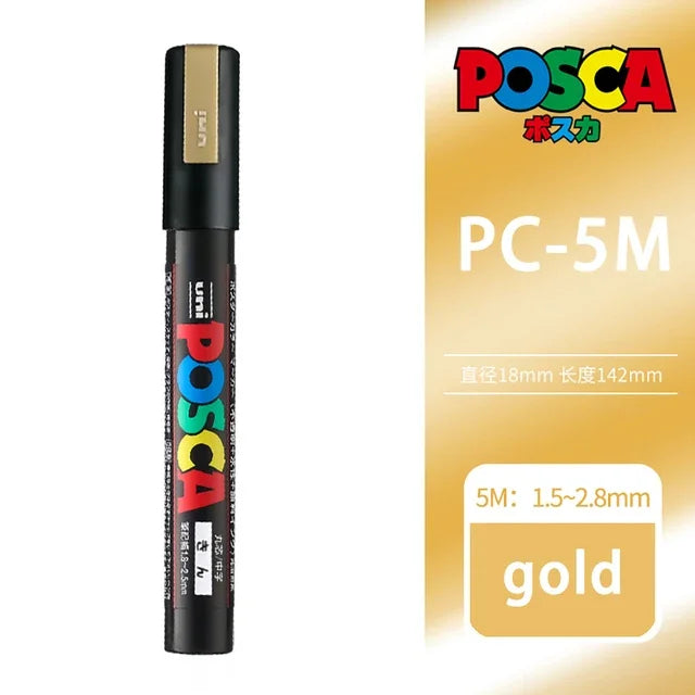 UNI POSCA PC-1M/3M/5M