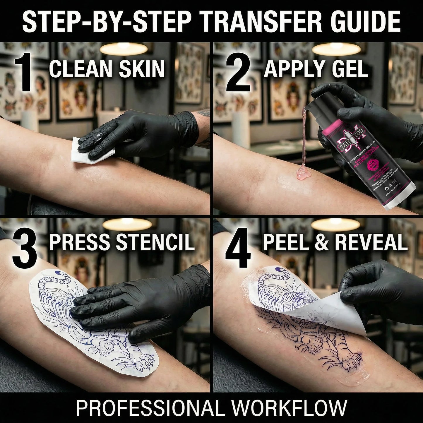 Gel de transfert Stencil | DM Tattoo 100/250 ML