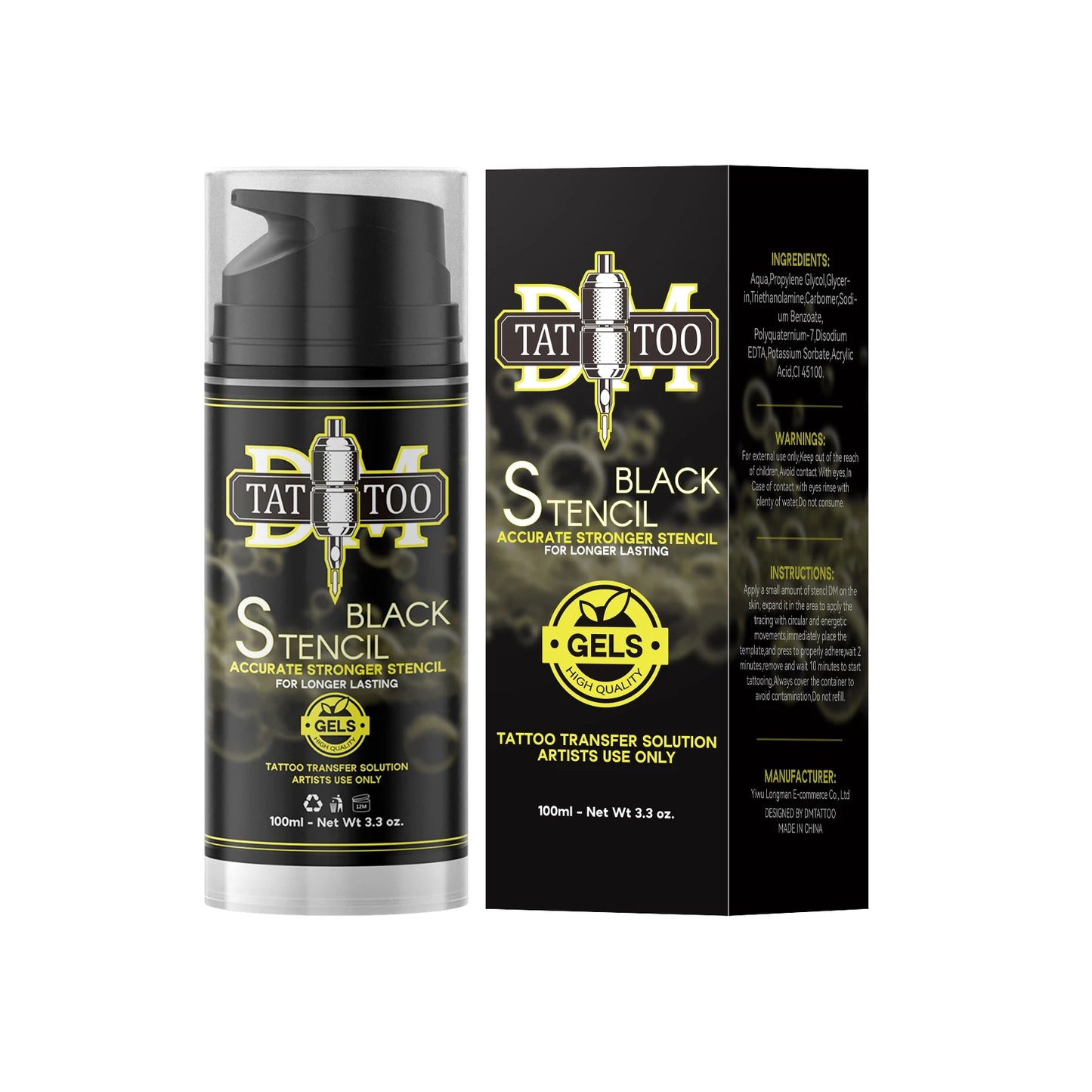Gel de transfert Stencil | DM Tattoo 100/250 ML