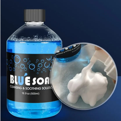 500 Tattoo Blue Soap Concentrating Tattoo Cleaning Soothing Soap Aftercare Solution Liquid Avoiding Skin Irritation Supply