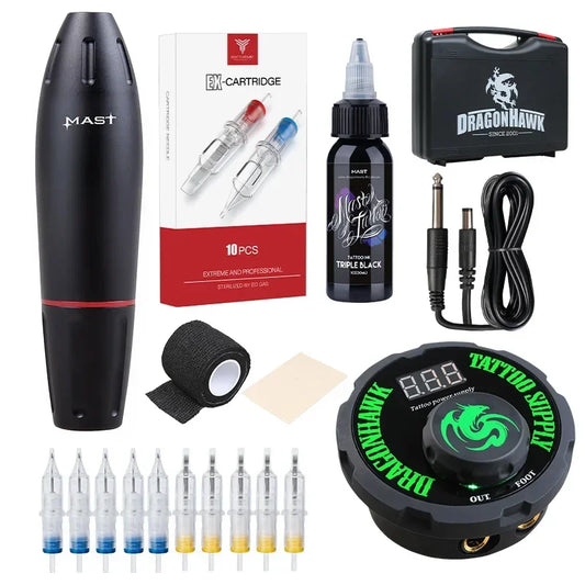 Kit de Tatouage Professionnel  | Mast K2 x DragonHawk